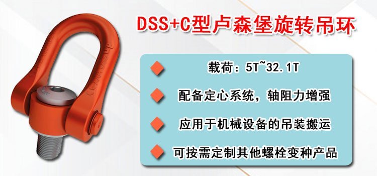 DSS+C型盧森堡旋轉吊環介紹