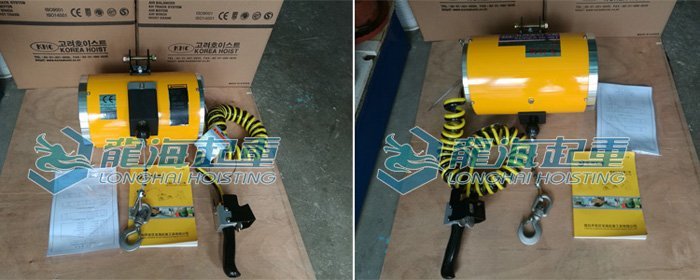 韓國KHC氣動平衡器實物圖